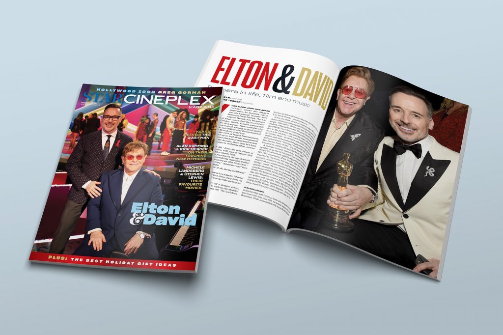 Star Cineplex December 2021 Elton John and David Furnish